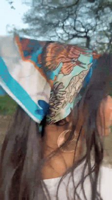 Pañoleta Pequeña Pez León